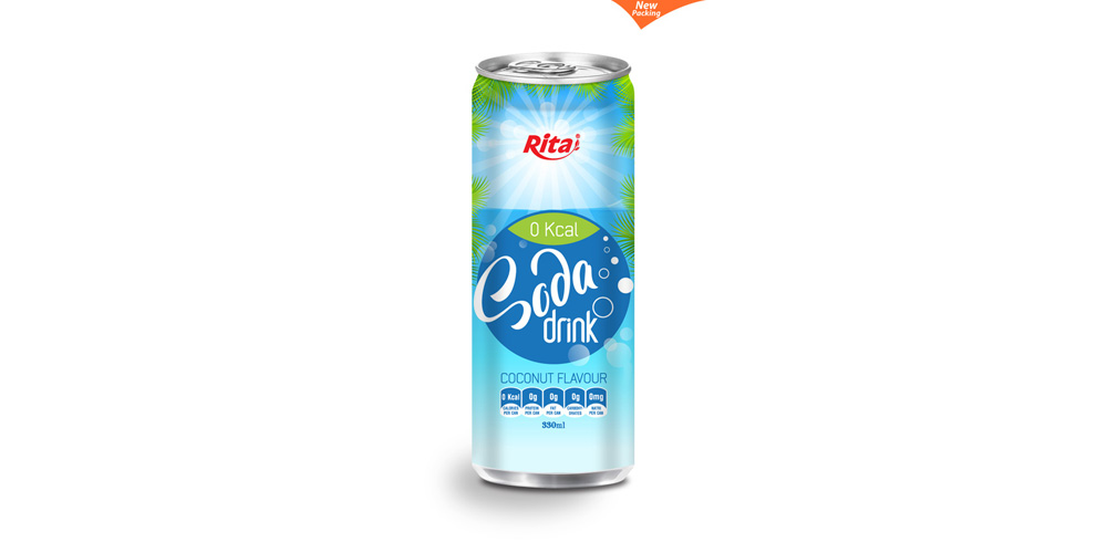 330ml Soda drink coconut  Flavour from RITA INDIAN