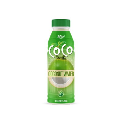 RITA-US-114367534:350ml_Pet_bottle_COCO_100_pure_coconut_water_organic_no_added_sugar