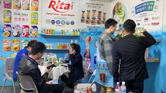 Rita Attended The 110th China Food and Drinks Fair in Chengdu