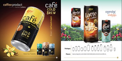 Coffee drink RITA beverage brand