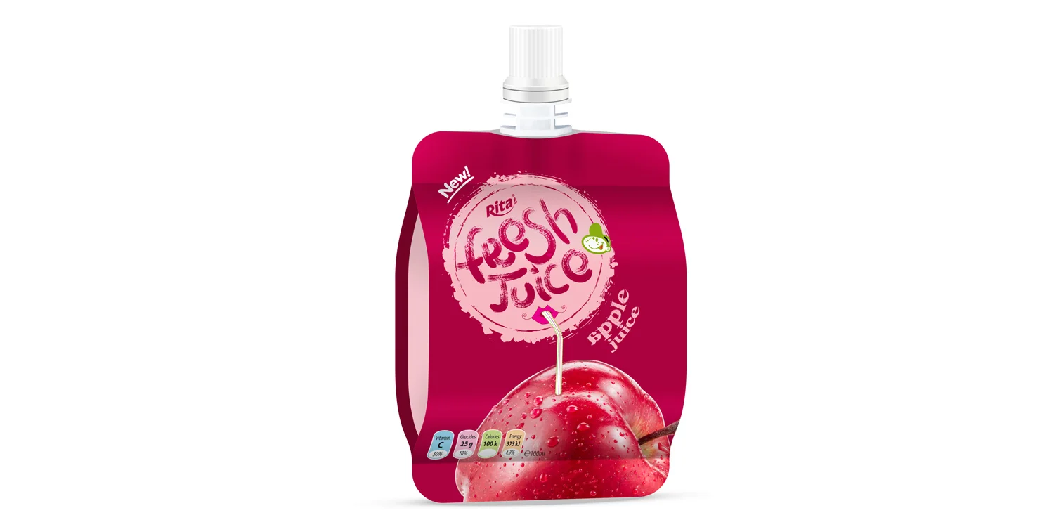 Fruit Juice Bag apple juice 100ml