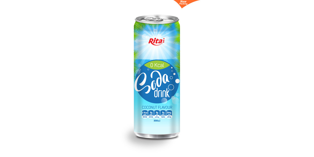 330ml Soda drink coconut Flavour from RITA INDIAN