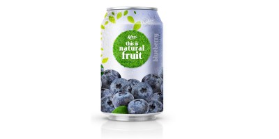 Blueberry juice drink 330ml from RITA India