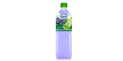 Aloe vera with blueberry flavor 1000ml of RITA beverage India