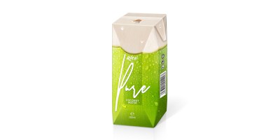 Fresh coconut Prisma Tetra pak 200ml from RITA India