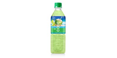 Coconut water with lime flavor  500ml Pet bottle  from RITA US