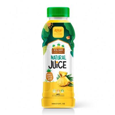 natural organic pineapple juice 330ml