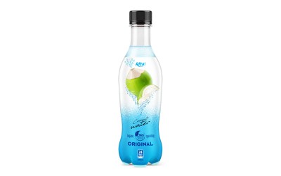 pet bottle 400ml spakling Coconut water  original 