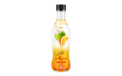 pet bottle 400ml spakling Coconut water orange