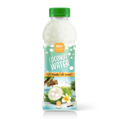 Coco with Nata de coco 450ml Pet bottle