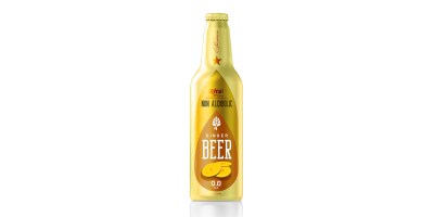 Aluminum Bottle 355ml ginger Beer Non Alc