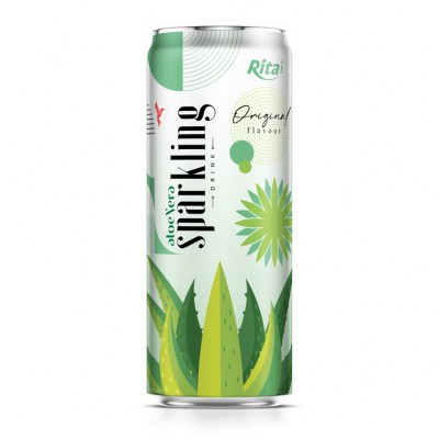 sparkling drink aloe vera juice original flavour