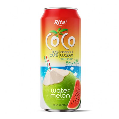 pure watermelon  Coconut water with Pulp