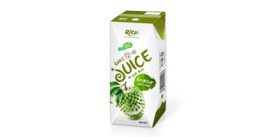 packaging solutions fruit soursop juice in tetra pak from RITA US