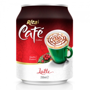 250ml Latte coffee