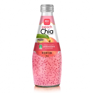 Supplier Chia Seed Drink With Peach Flavor